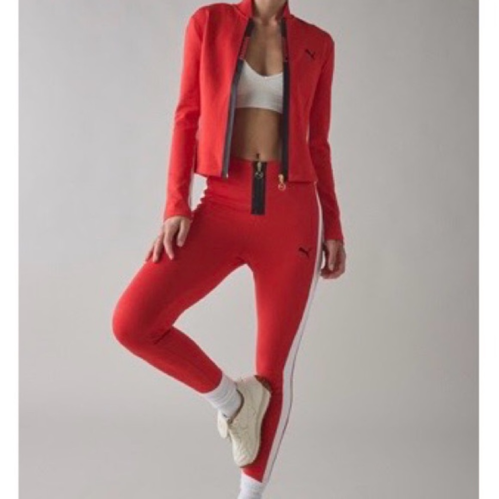 NWT Puma Women's Bold Red Leggings